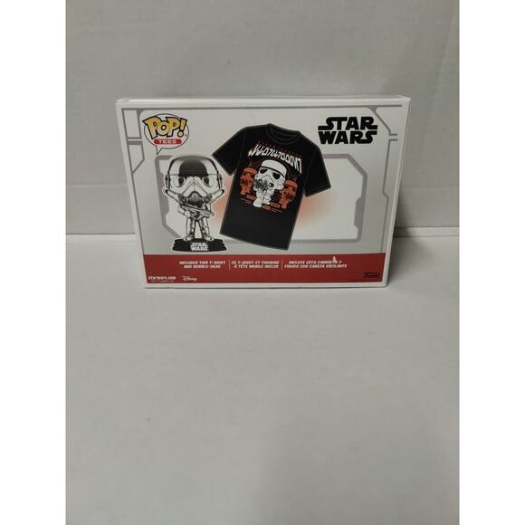 Star Wars Funko Stormtrooper And Tee Shirt (METALLIC) XL #296 - Picture 7 of 16